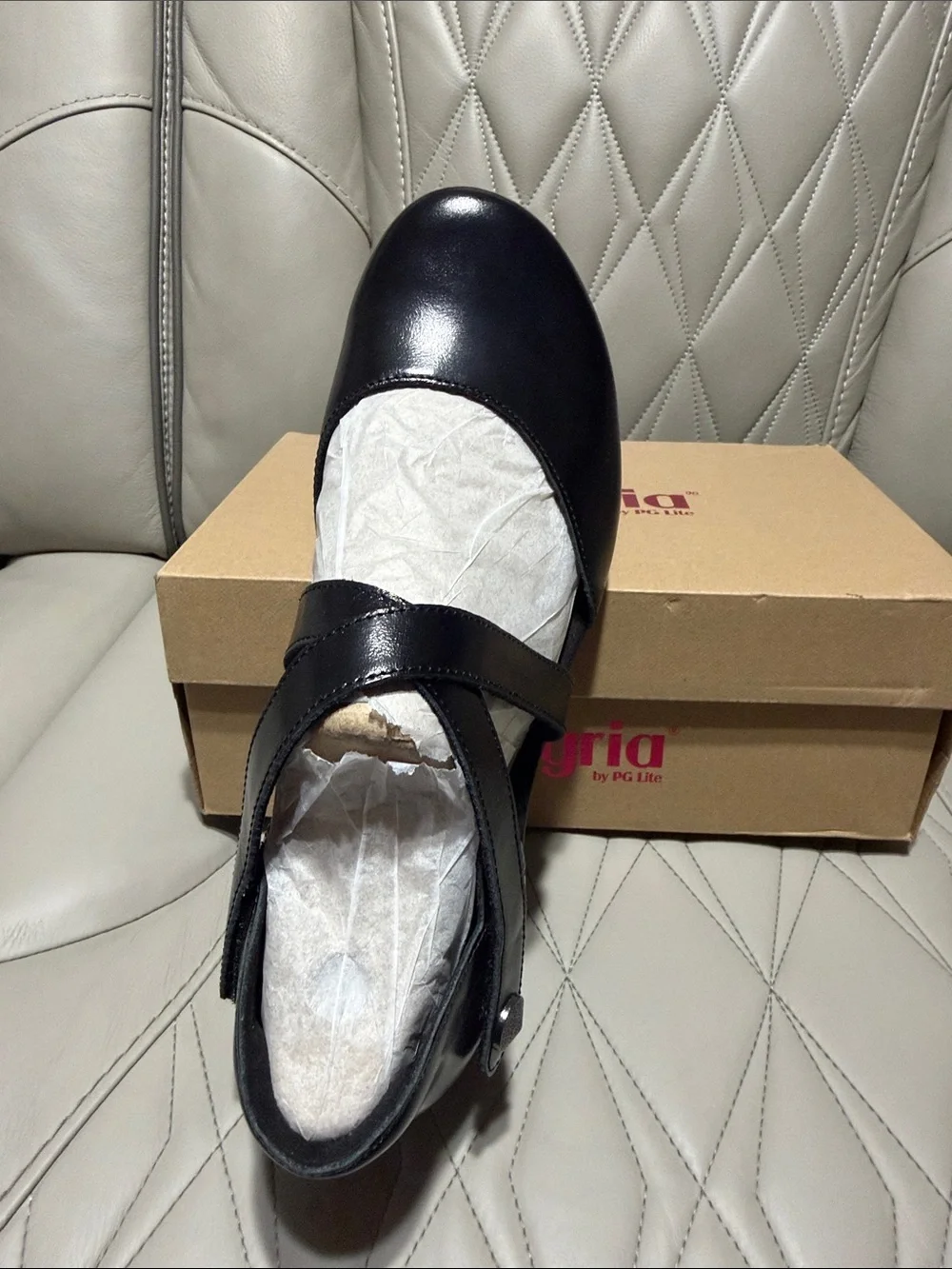 Alegria Savina Platform Pump - Black